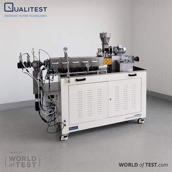 Laboratory Parallel Twin-Screw Extruder QualiPTSE-21