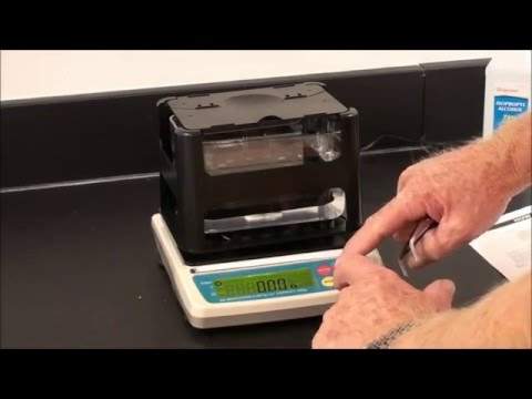 Preview image for the video "Specific Gravity Tester - Densimeter MD-300S".