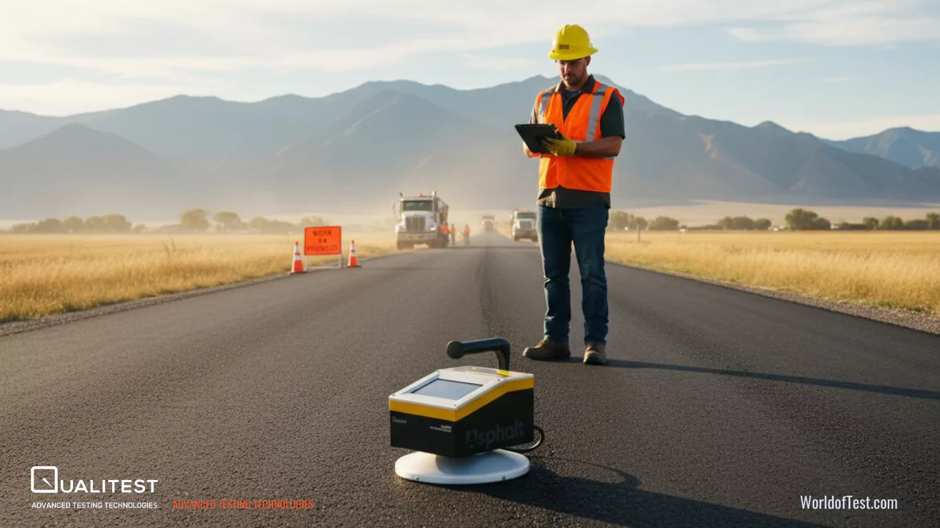 Non-Nuclear Asphalt Density Testing