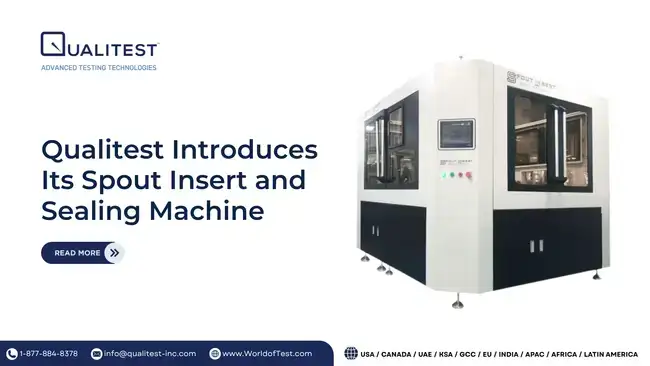 Spout Insert and Sealing Machine