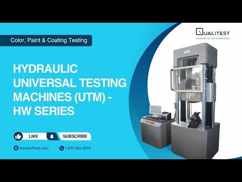 Preview image for the video "Hydraulic Universal Testing Machines - HW Series | WorldofTest.com".