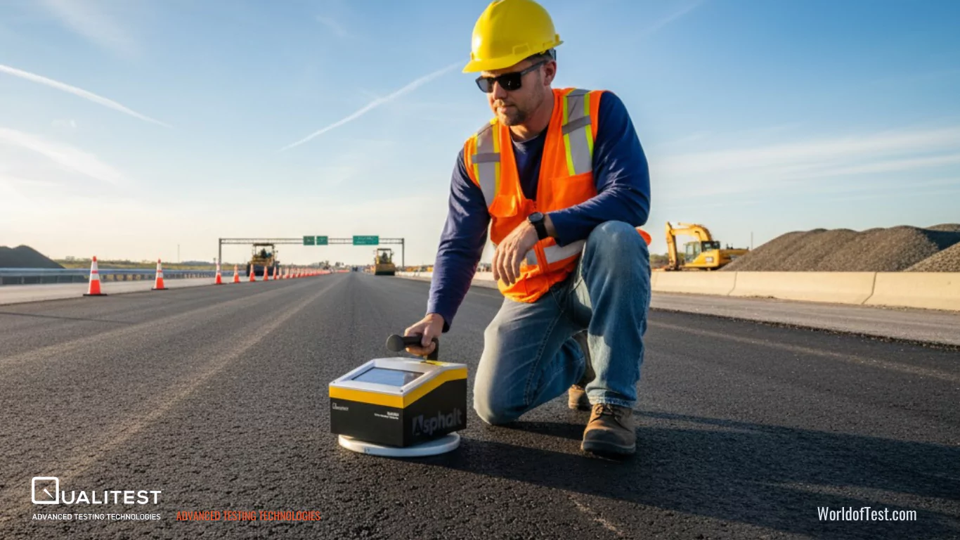 Non-Nuclear Asphalt Density Testing